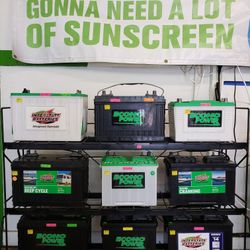 **Marine "Deep Cycle & Cranking" Battery**