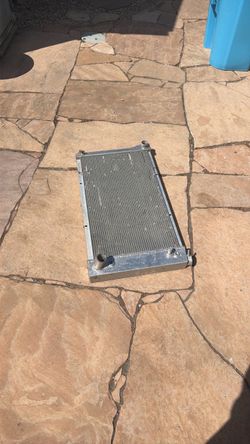 Custom aluminum racing radiator