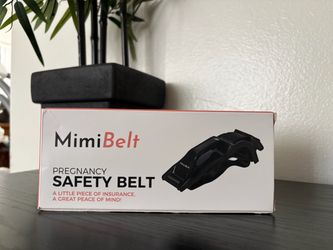 Black MimiBelt Pregnancy Safety Belt
