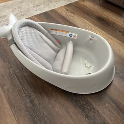 Skip Hop Baby Bath Tub, 3-Stage Smart Sling Tub