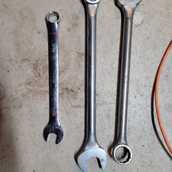 Big One Inch And 1/4 Wrenchs