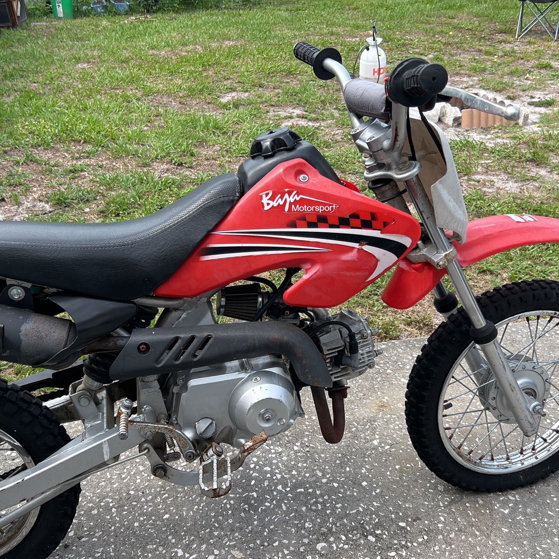 Baja Motorsport 70cc Dirt bike