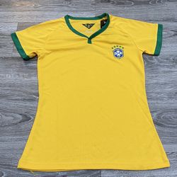 Brasil Soccer Jersey Womens Small(chica)