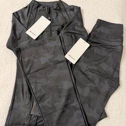 CAMO LULULEMON SET!