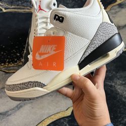 Jordan Retro 3 White Cement Reimagined 