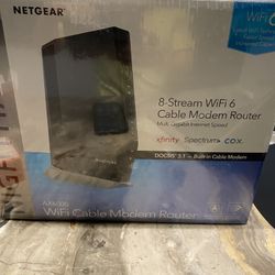 Brand new, Unopened Netgear Nighthawk AX8 Wifi Cable Modem Router