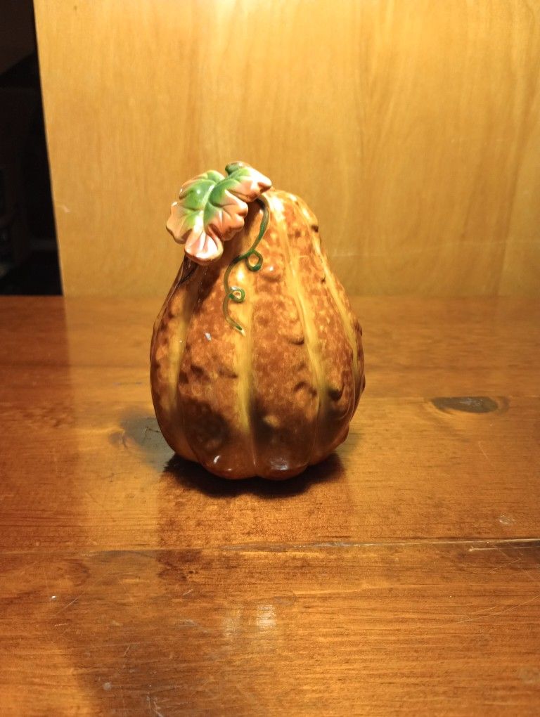 Painted Ceramic Gourd