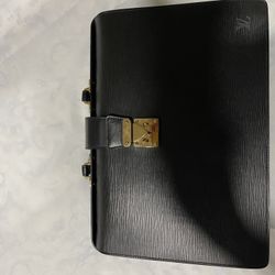 Authentic Louis Vuitton Leather Briefcase 