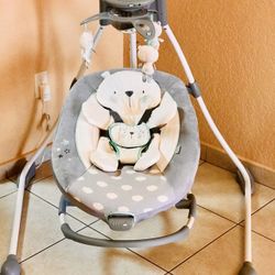 Ingenuity InLighten Cradling Swing & Rocker - Twinkle Twinkle