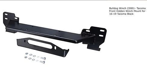 Bulldog Winch Mount 23001- For 3rd Gen Tacoma