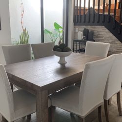 Dining Room Set $600 With Chairs And Covers 
