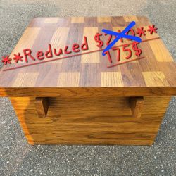 Mid Century Modern LANE Danish table 30x30 , 21" Tall