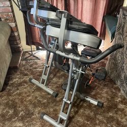 Folding Recumbent Exercise Bikes