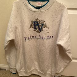Vintage Palos Verdes California Sweatshirt Bay Bridge Sz XL USA Made 