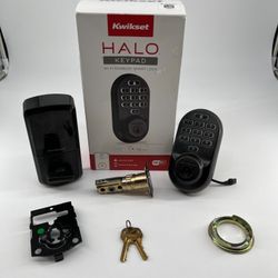 Kwikset 99380-002 Halo Wi-Fi Smart Electric Keypad Deadbolt Venetian Bronze New