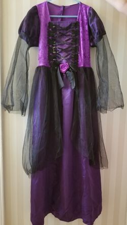 Girls witch costume, size 8-10, no hat just dress