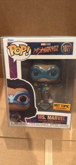Brand New Funko Pop! Marvel - Ms. Marvel #1077 Exclusive Diamond Collection