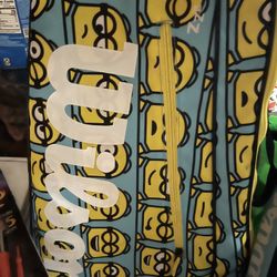 Minion Wilson Tennis Bag With Racket/Manual Treadmill
