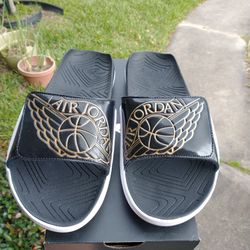 Jordan hydro 7 black gold hot sale