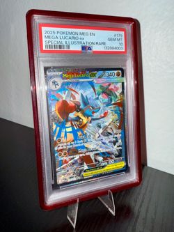 Mega Lucario Ex 179/132 PSA 10