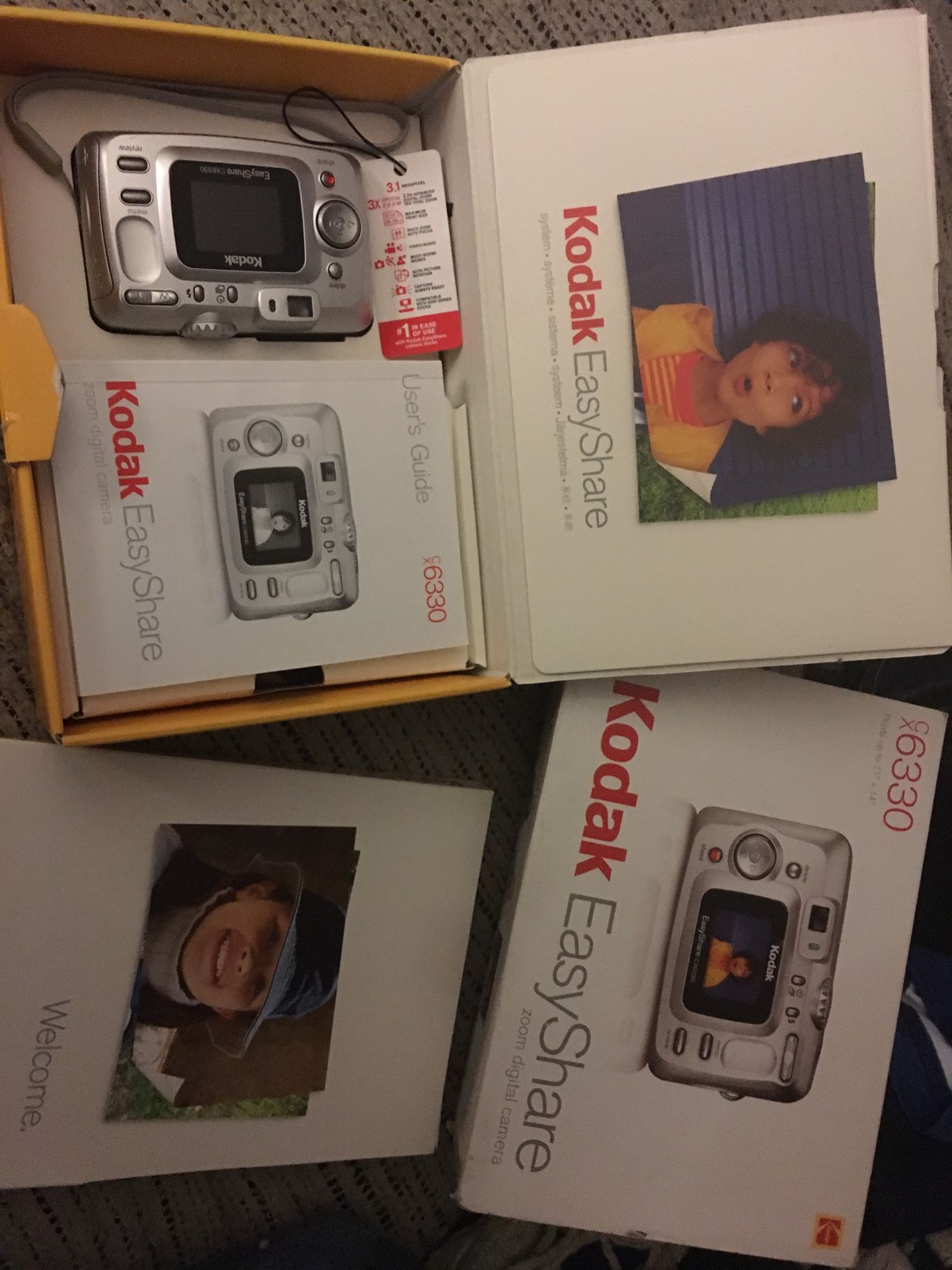 Kodak zoom digital camera in box only 50 Firm