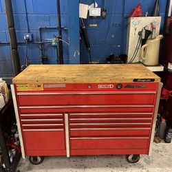 Snap on tool box