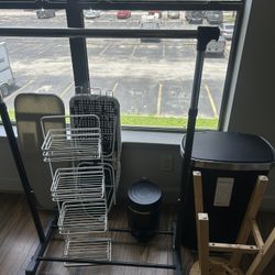 Trash Cans, Plastic Wardrobe, Ironing Boards