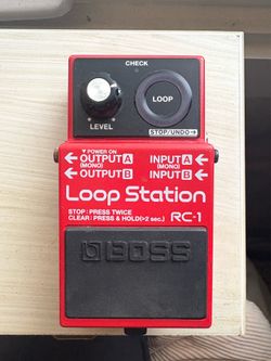 BOSS RC-1 Loop Station Effects Pedal