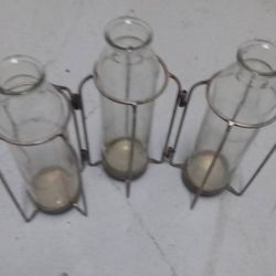 Unique Candle Holder For Centerpiece Or Side Display 