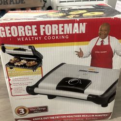 George Foreman healthy Cooking Grill
