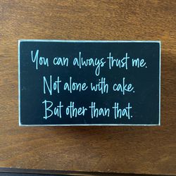 Wooden Decorative Sign