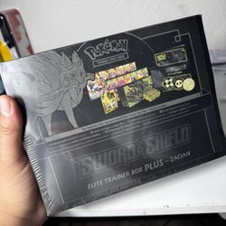 Zacian Elite Trainer Box Pokemon Cards 