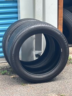 2 Used Tires Continental Crosscontact LX Sport 315/40R21