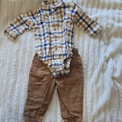 9 Month Outfit, Boy, Thanksgiving 