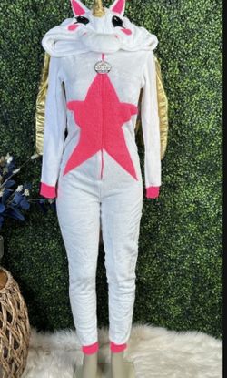 Unicorn Adult Halloween Onesie size XL
