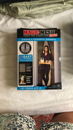 Magic Mesh- Magnetic Screen Door