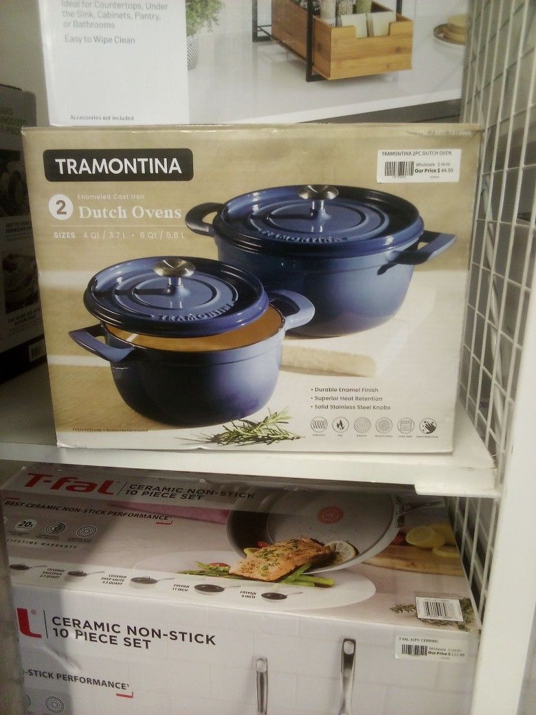 Tramontina 2pc Dutch Oven