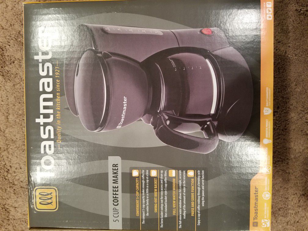 5 cup coffee maker***new