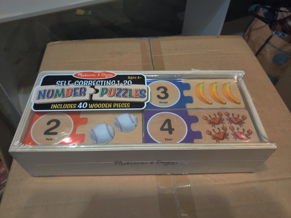 Melissa And Doug Number Puzzles