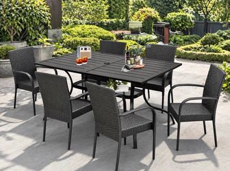 Brand new patio outdoor dining table set