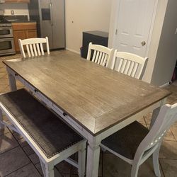 5 Piece Dinner Room Table Set