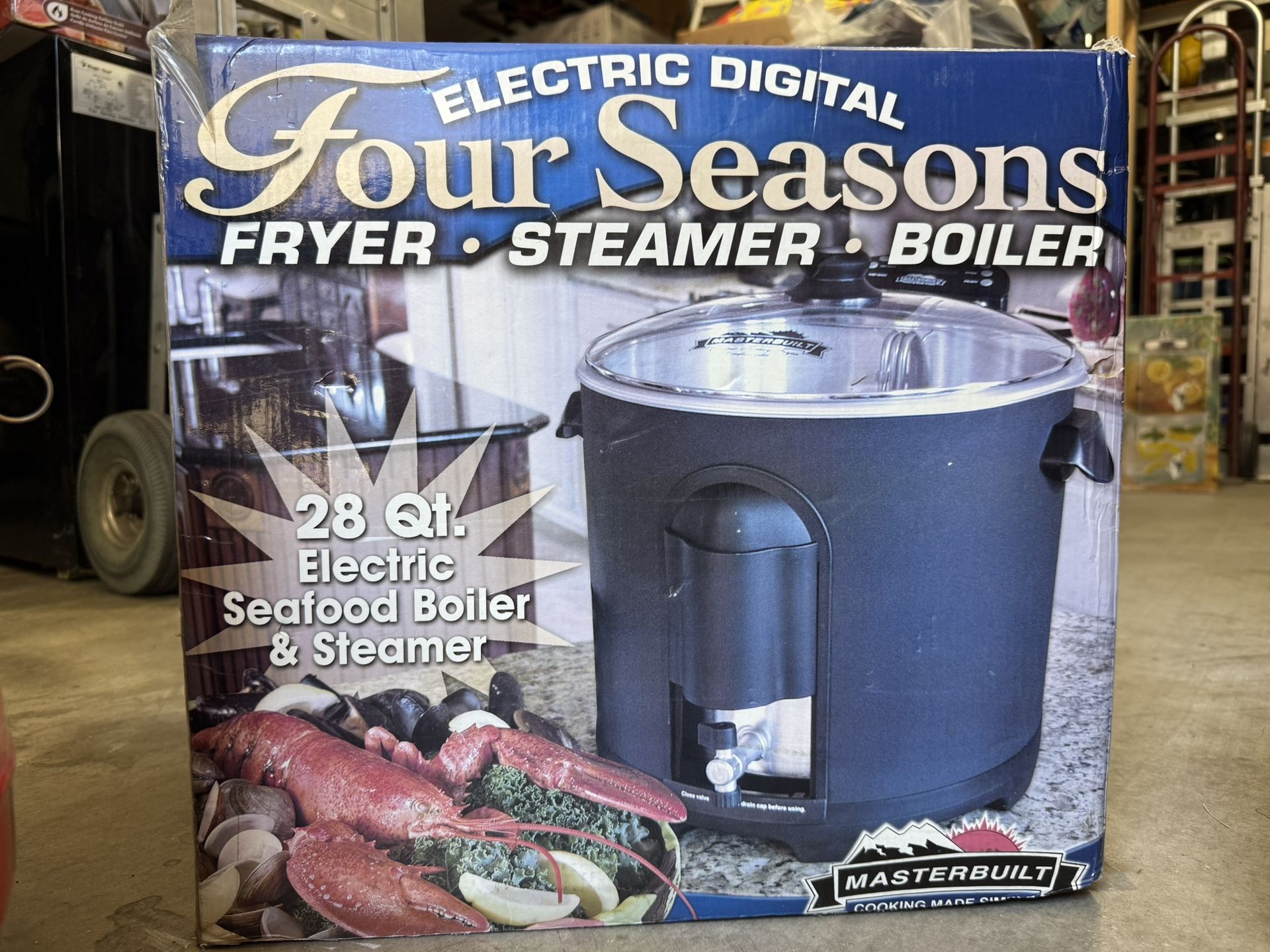 Steamer/fryer/boiler 