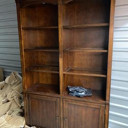Wall Unit  2 Pieces 52 Wide Plus 22 inch By 87 inches Height 