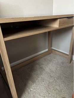 Small Office Desk with Storage