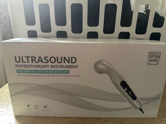 Ultrasound physiotherapy machine massage