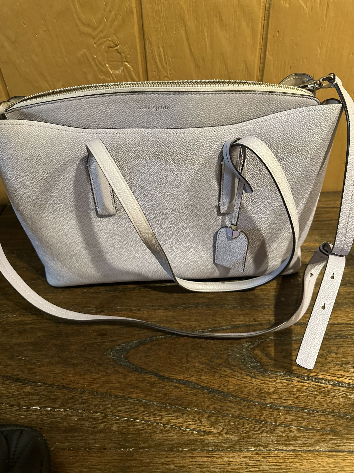 kate spade margaux work tote frozen lilac 