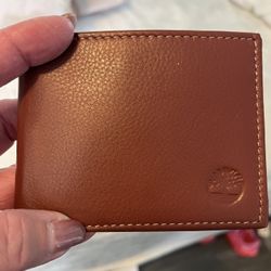 New! Brown Timberland Wallet