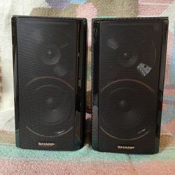 Sharp Speakers - new!