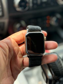 Apple Watch Series 7 stainless steel gold plated with 3 Bands