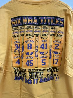 Vintage, Shirts, Vintage Lakers 87 88 Back To Back Championship Single  Stitch Tee Shirt